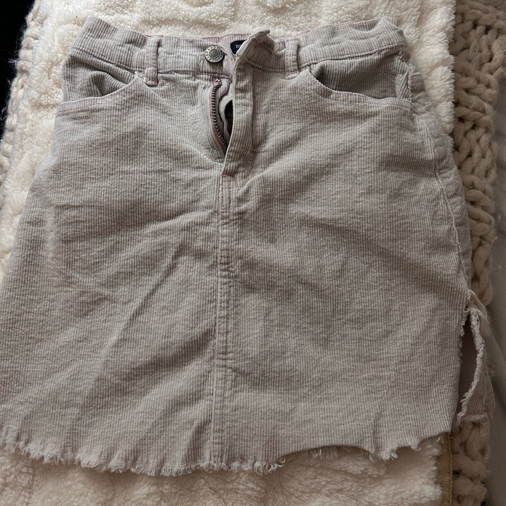 Brandy Melville corduroy mini skirt